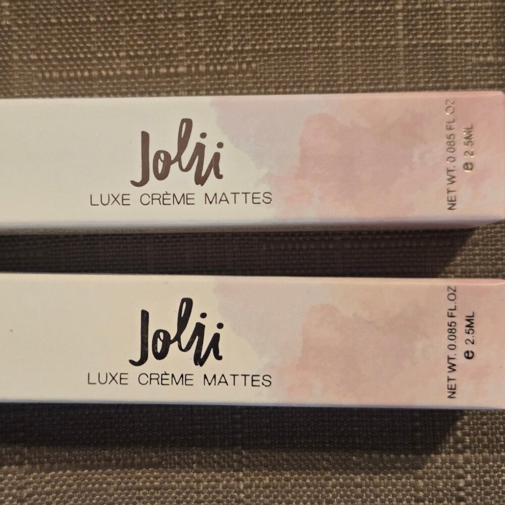2X Jolii Cosmetics Lavanda lip stain brand new in box with  random IPSY bag